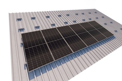 Component Profile on Sandwich Panel - Vertical Layout